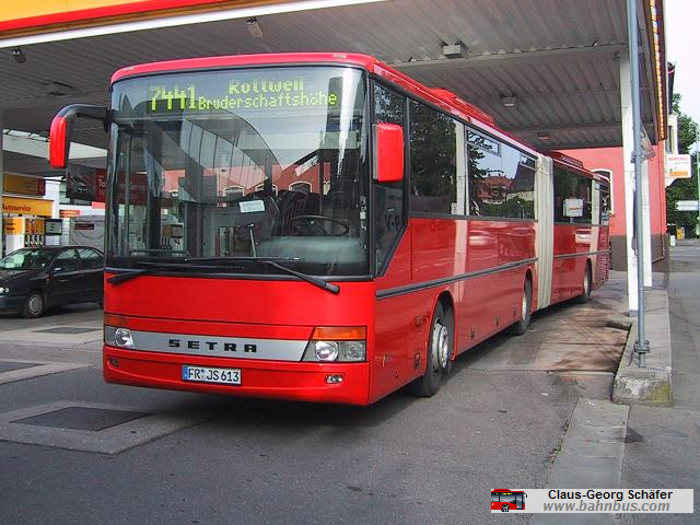 S&uuml;dbadenbus Setra SG321 UL Wg. 613 - ausgemustert - www.bahnbus.com