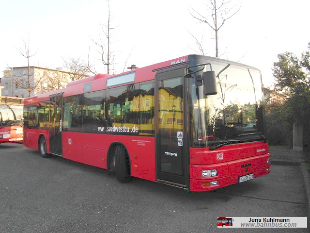 S&uuml;dwestbus MAN N&Uuml; 262 Wg. 321 - ausgemustert - www.bahnbus.com