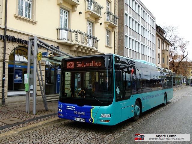 S&uuml;dwestbus MAN Lions City Wg. 902 - ausgemustert - www.bahnbus.com